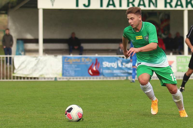 Tatran Rakovník (v zeleném) - Česká Lípa 2:3 po penaltách.