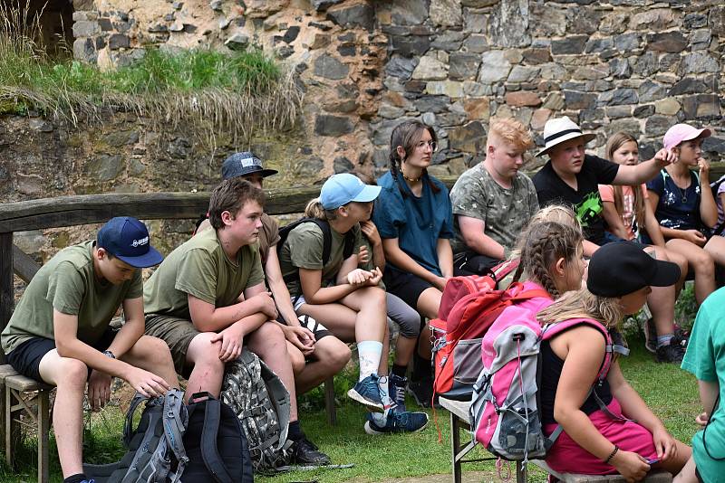 Hrad Krakovec je v létě v obležení turistů. Návštěvnost je srovnatelná s tou loňskou, kdy byla rekordní.