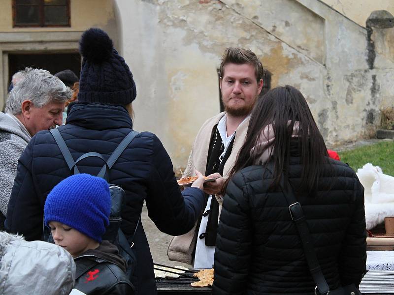 Z Královského adventu na hradě Křivoklát.