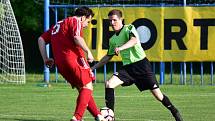 Fotbalisté Nového Strašecí zdolali Rejšice 3:0.