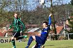 Fotbalisté Olešné si poradili s Rynholcem, který zdolali 1:0.