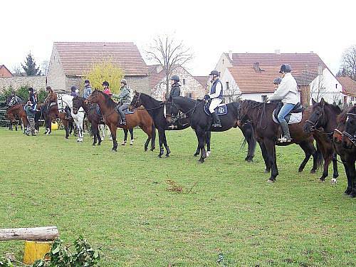 Hubertova jízda Mutějovice 2010