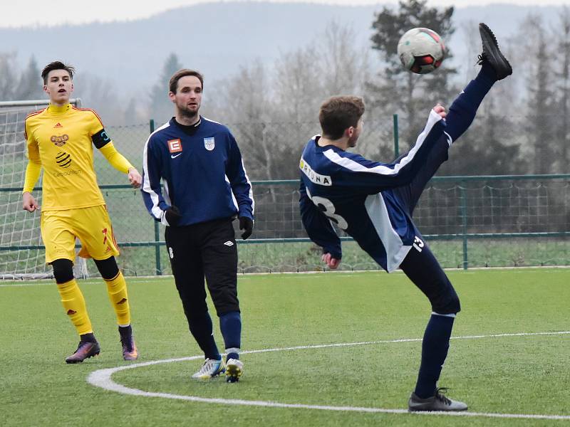 Fotbalisté SK Rakovník v přípravě remizovali s Duklou U19 2:2.
