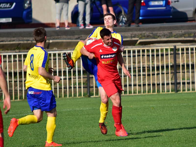 Fotbalisté SK Rakovník v divizní dohrávce smetli Klatovy 4:0.