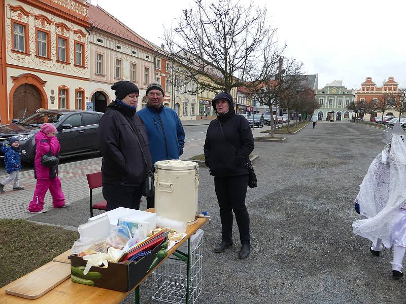 Hlavním tématem masopustu v Rakovníku byla zima.