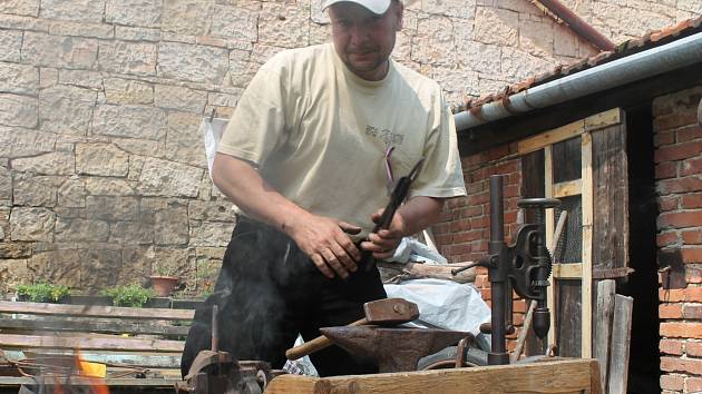 Jaroslav Veselý, umělecký kovář ze Hředel