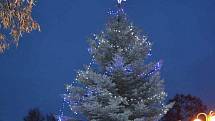 Rozsvícení vánočního stromu v Novém Strašecí