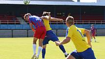 ČFL: SK Rakovník (ve žlutém) - Viktoria Plzeň B