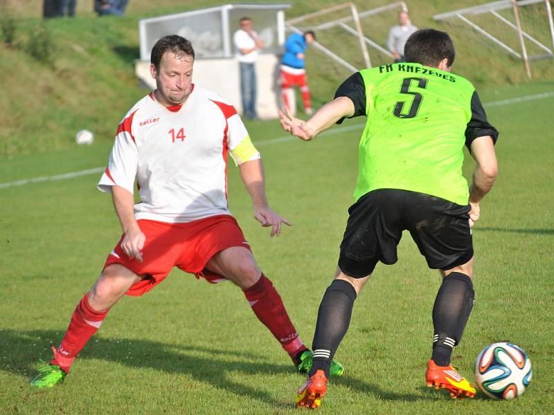 Hředle porazily v zápase podzimu Jesenici 1:0