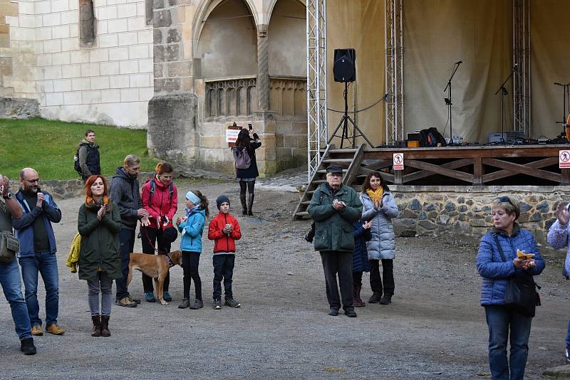 Na hradě Křivoklát si připomněli výročí od založení samostatného československého státu.