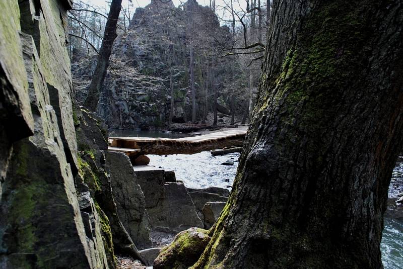 Skryjská jezírka, okolí Berounky