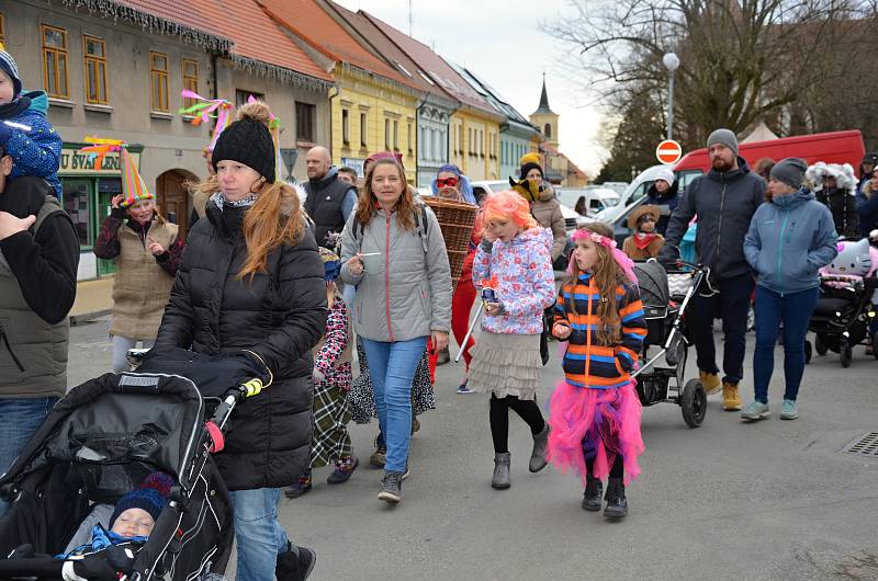 Masopustní veselí v Novém Strašecí.