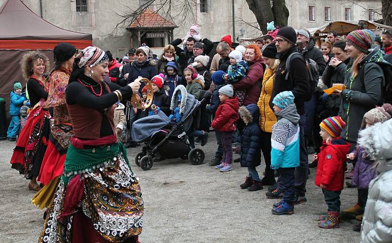 Z Královského adventu na hradě Křivoklát.