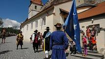 Obsazení Křivoklátu švédským historickým vojskem se nakonec obešlo bez boje.