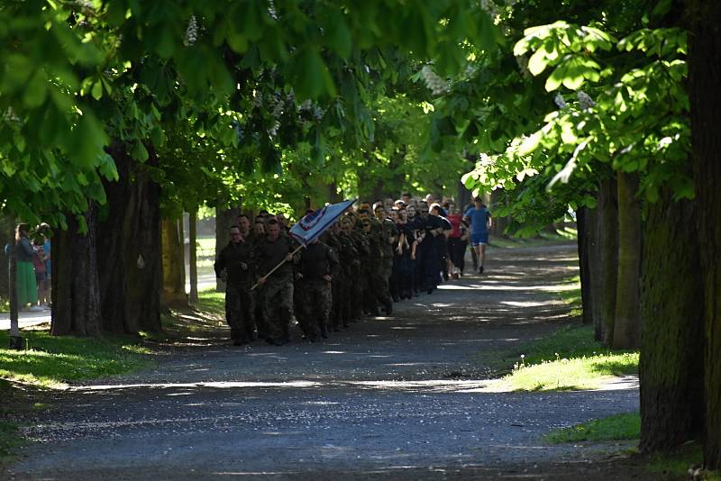 Ve čtvrtek dopoledne se v Rakovníku uskutečnil Běh pro válečné veterány.