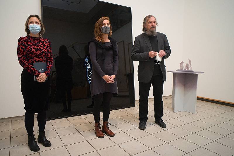 Slavnostní zahájení výstavy Pars pro toto v Nové síni Rabasovy galerie v Rakovníku.