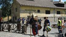 Obsazení Křivoklátu švédským historickým vojskem se nakonec obešlo bez boje.