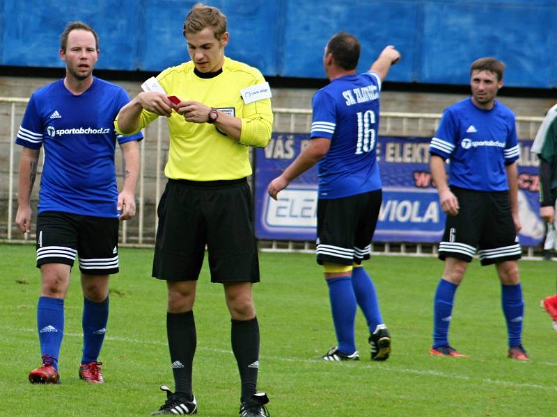 Fotbalisté SK Rakovník B porazili Zlonice 4:2. 