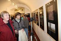 Slavnostní zahájení výstavy Berounka a jiné fotografie ve Výstavní síni rakovnické radnice.