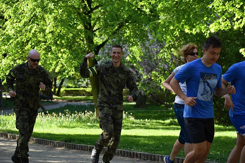 Ve čtvrtek dopoledne se v Rakovníku uskutečnil Běh pro válečné veterány.