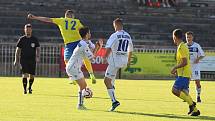 Příprava fotbalistů: SK Rakovník B (ve žlutém) - SK Kladno B 1:3.