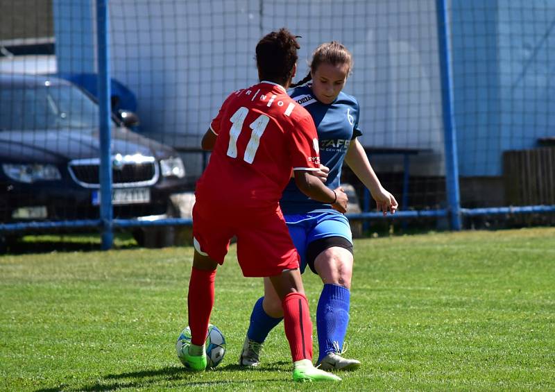 Fotbalistky FK Rakovník porazily v nadstavbové části II. ligy žen Brno 6:3.