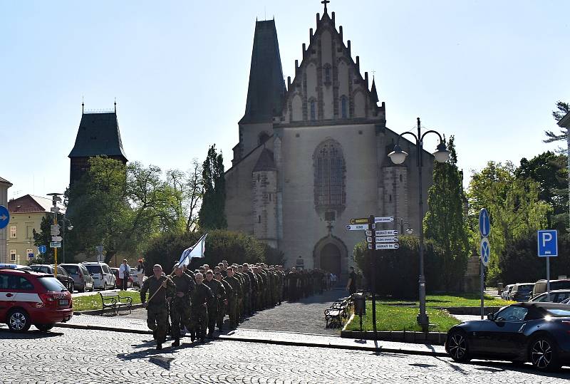 Ve čtvrtek dopoledne se v Rakovníku uskutečnil Běh pro válečné veterány.