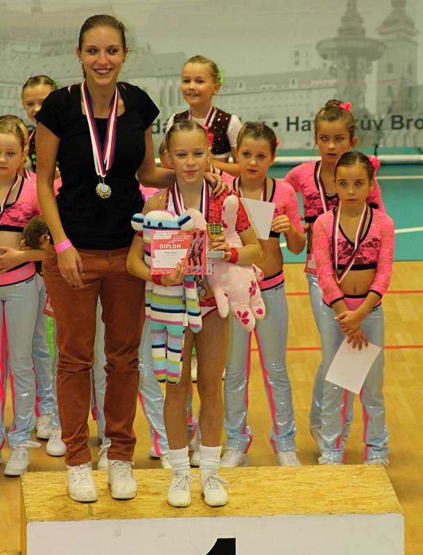 Aerobičky z klubu Angels Rakovník získaly v roce 2016 spoustu medailí