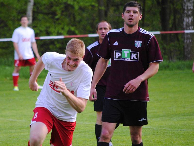 Český Lev Kolešovice - FK Hředle, OP, jaro 2014