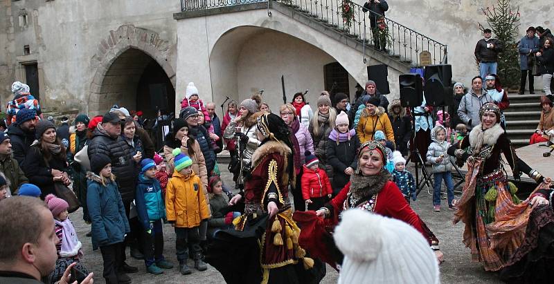 Z Královského adventu na hradě Křivoklát.