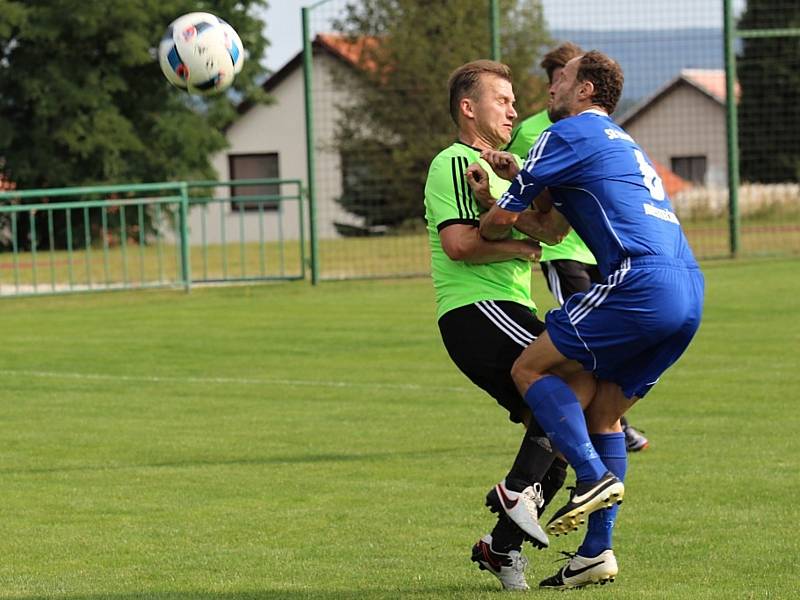 Olympie zdolala ve šlágru 3. kola okresního přeboru Městečko 2:1.