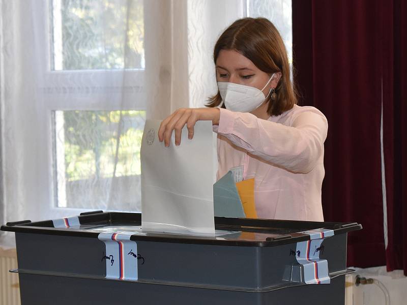 Parlamentní volby v Domě dětí a mládeže Rakovník.