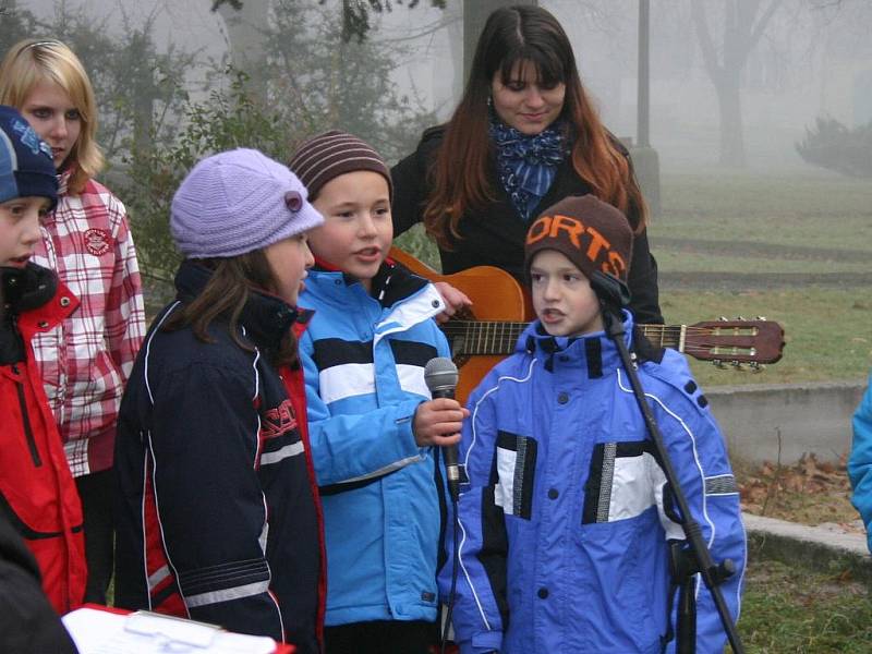 Slavnostní otevření obnovy luženského parku