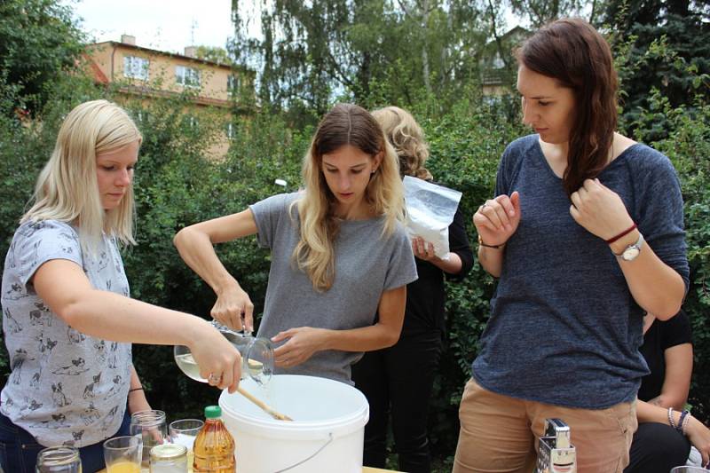 Levné a snadno dostupné ingredience, jednoduchý postup a radost z vlastní tvorby. To všechno navíc s ohledem na přírodu. Právě takový byl sobotní workshop o ekologických prostředních do domácnosti.