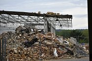 Budovy rakovnického podniku Brano jsou postupně demolovány.