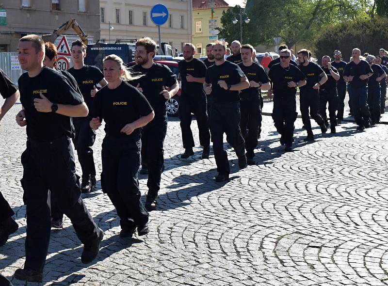 Ve čtvrtek dopoledne se v Rakovníku uskutečnil Běh pro válečné veterány.