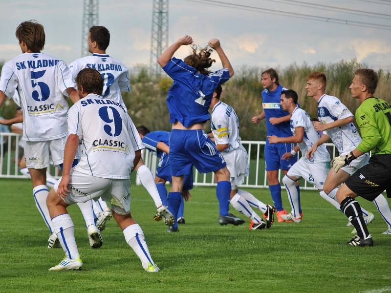 Nové Strašecí vyřadilo na pokutové kopy Kladno z Poháru České pošty