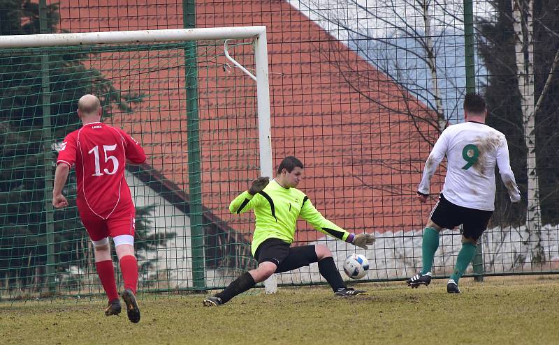 Rakovnická Olympie zdolala v prvním jarním kole okresního přeboru Kroučovou 3:0