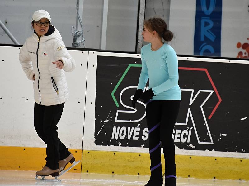 Krasobruslařky a krasobruslaři z Kraso HC Rakovník mohou trénovat na ledové ploše celé léto.