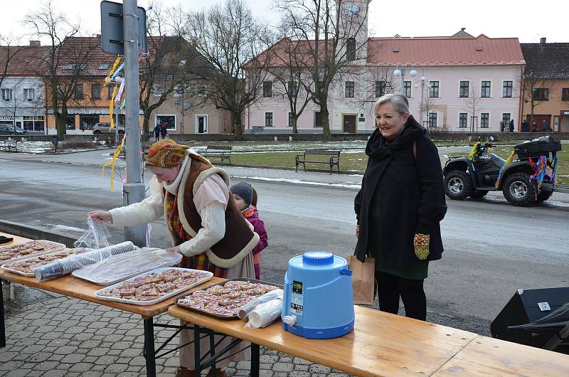 Masopustní veselí v Novém Strašecí.