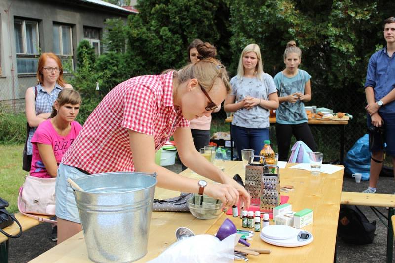 Levné a snadno dostupné ingredience, jednoduchý postup a radost z vlastní tvorby. To všechno navíc s ohledem na přírodu. Právě takový byl sobotní workshop o ekologických prostředních do domácnosti.