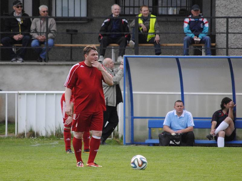 Sokol Nové Strašecí - MFK Dobříš 1:4 (0:2), jaro 2014, KP