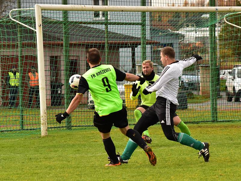 Fotbalisté Olympie Rakovník padli doma s Kněževsí 2:3.