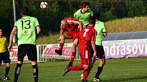 Fotbalisté Nového Strašecí zdolali Rejšice 3:0.