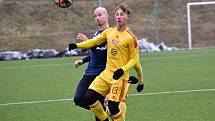 Fotbalisté SK Rakovník v přípravě remizovali s Duklou U19 2:2.