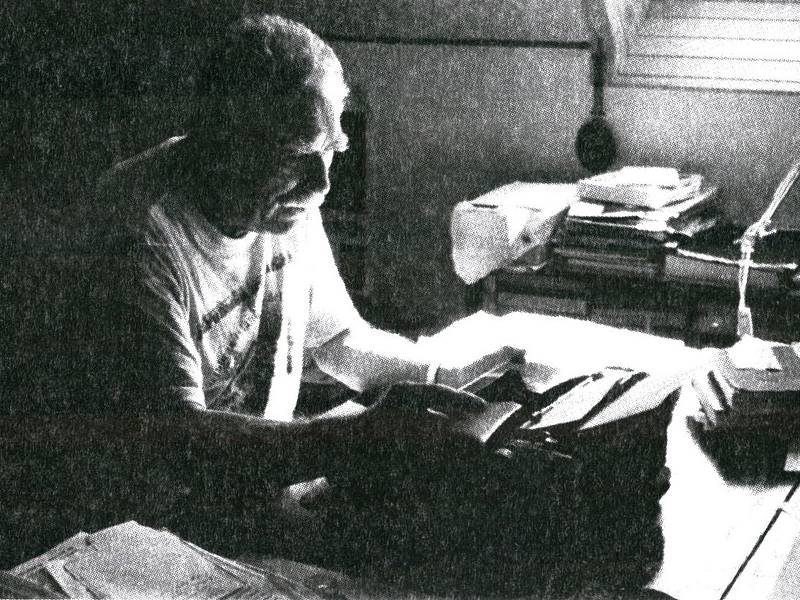 Spisovatel literatury faktu Miroslav Ivanov.