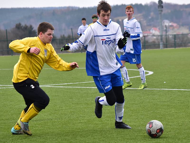 Rezerva rakovnického SK prohrála v přípravě se staršími dorostenci Kladna vysoko 0:11.