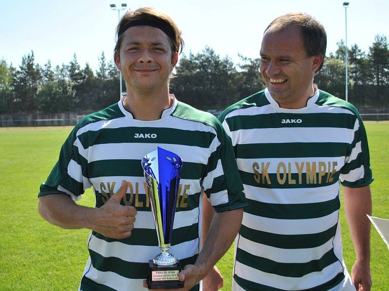 Olympie Rakovník - vítěz III. třídy pro sezonu 2014/2015