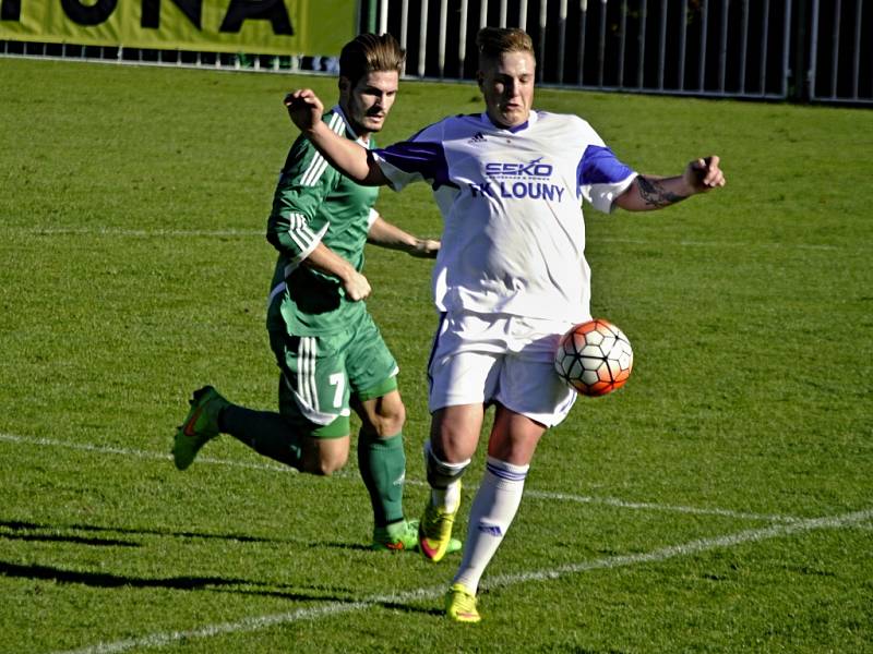 TJ Tatran Rakovník - Louny 1:1 (0:0), divize - podzim 2015