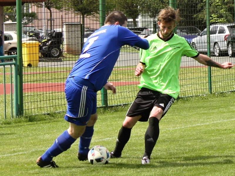 Fotbalisté Olympie porazili ve šlágru 22. kola okresního přeboru Městečko 3:1.